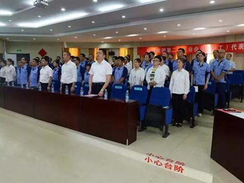 菠菜担保网集团工会召开第二次会员暨职工代表大会